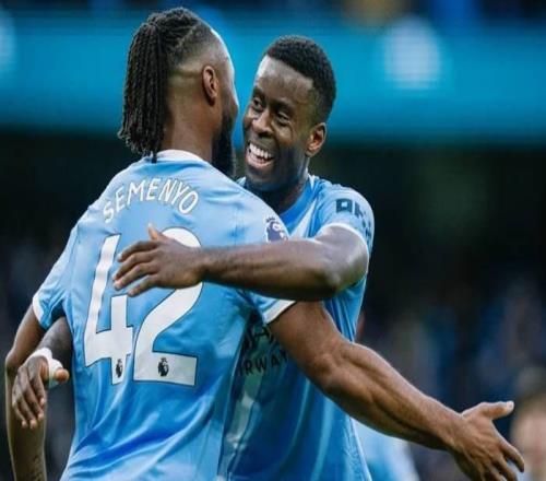 曼城歐冠淘汰賽階段名單更新：新援塞門約、格伊在列