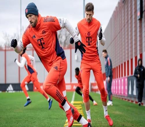 拜仁官方：凱恩已經(jīng)能夠參加部分訓(xùn)練，諾伊爾因腸胃不適缺席