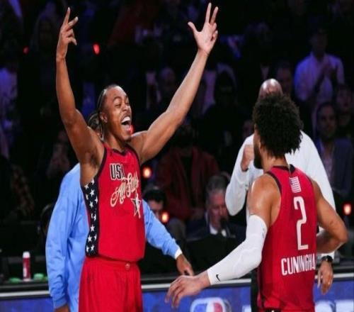 全明星改版成功！美國小將笑到最后，文班很郁悶！