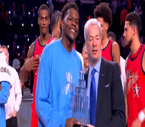 全明星正賽美國(guó)星辰隊(duì)奪冠愛(ài)德華茲32分獲得MVP