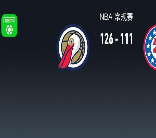 NBA戰(zhàn)報：鵜鶘12611176人，馬克西27分