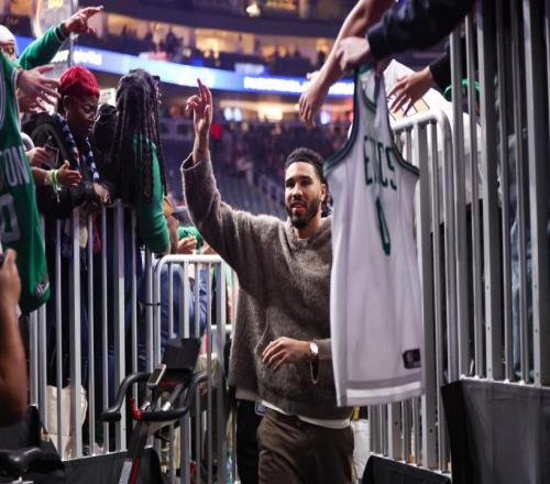 塔圖姆復(fù)出重大進(jìn)展！已參加完整5v5對抗，跟腱重傷后即將回歸