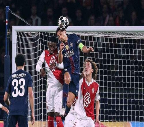 巴黎圣日耳曼淘汰摩納哥晉級歐冠16強(qiáng)