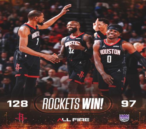 火箭狂勝國王：申京26+13+11第11次三雙威少時隔6年單節(jié)17分