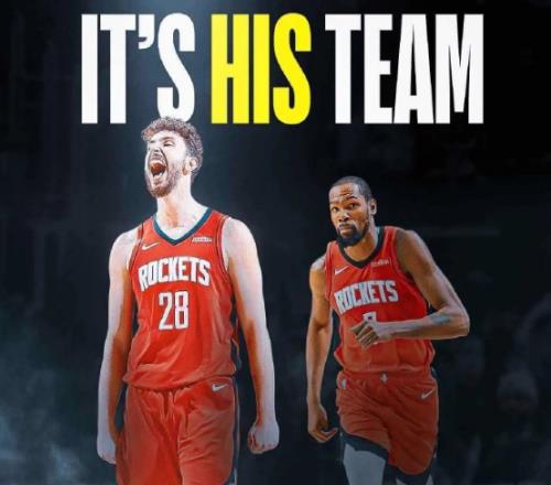 火箭內(nèi)訌門落幕：杜蘭特小號(hào)事件主角申京小賈轉(zhuǎn)發(fā)KD40分海報(bào)