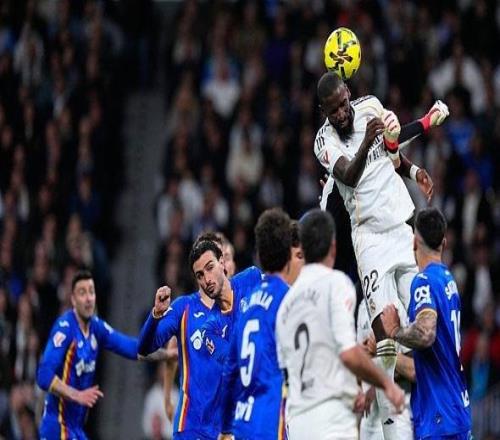 皇馬01赫塔費(fèi)薩特里亞諾破門