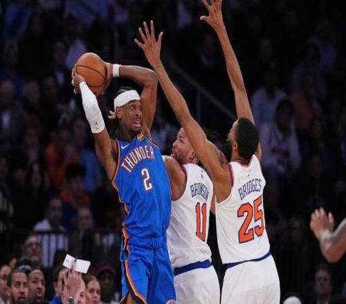 NBA連續(xù)124場(chǎng)得分超20，亞歷山大迫近張伯倫紀(jì)錄