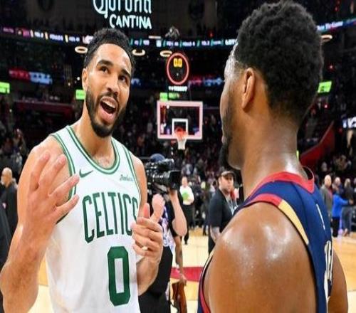 米切爾稱贊塔圖姆：對于缺席10個月的球員來說他的狀態(tài)棒極了