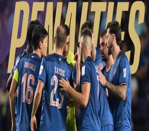 多打1人98分鐘！澳超隊點球戰(zhàn)出局無緣8強，中超保住3個亞冠席位