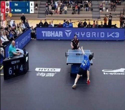 乒乓球德甲：樊振東31戰(zhàn)勝沃爾瑟，收獲三月開門紅