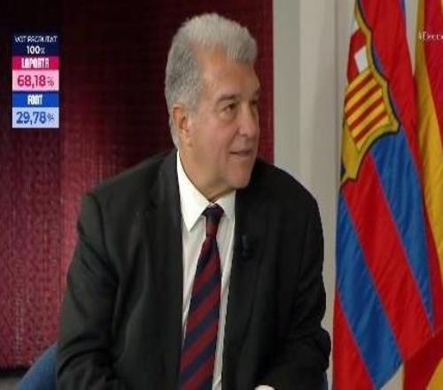 拉波爾塔：我依然精力充沛很高興大家理解并認(rèn)可我們的方案