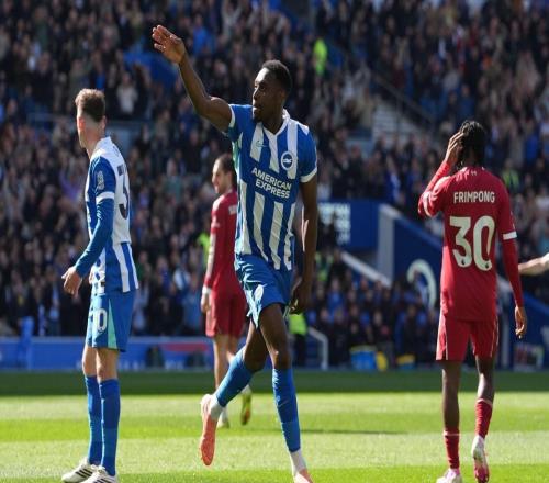 1平3負(fù)，利物浦近4次英超客戰(zhàn)布萊頓一勝難求