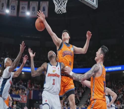 CBA常規(guī)賽第29輪，上海久事9781戰(zhàn)勝廣東隊