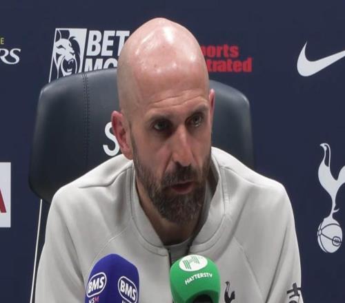 熱刺助教：上半場(chǎng)我們本該10領(lǐng)先中場(chǎng)換人都是戰(zhàn)術(shù)安排