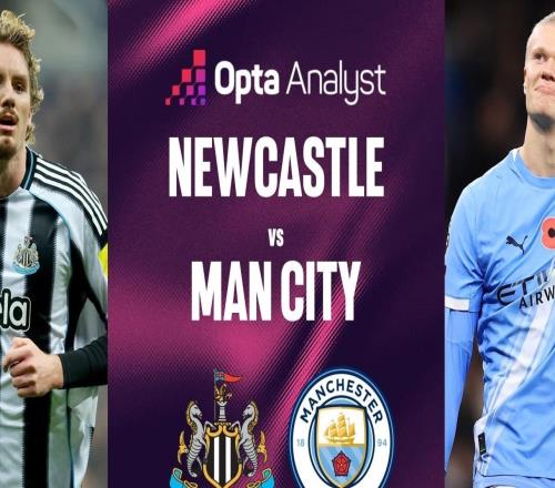 曼城連續(xù)33次英超對(duì)紐卡都進(jìn)球，過去35次聯(lián)賽交手只輸1場(chǎng)