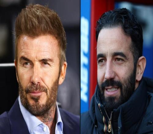 貝克漢姆談阿莫林：我們主教練挺不錯的，他正在慢慢做出改變