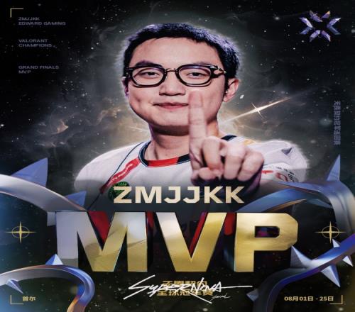 無(wú)畏契約官方：恭喜ZmjjKK獲得冠軍賽MVP，世界聚焦于CNFPS