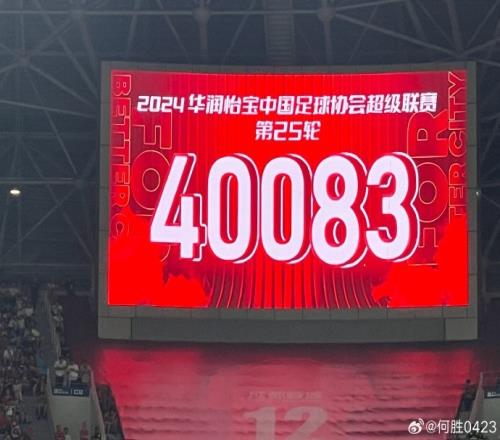 40083人！今晚蓉城主場鳳凰山上座人數再次超過4萬