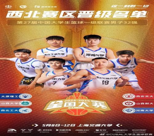 CUBAL全国大赛共有六支球队从西北赛区脱颖而出太原理工大学领衔