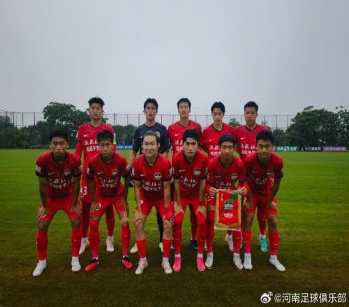 U21聯賽預賽第一階段第二輪，河南俱樂部酒祖杜康00上海申花