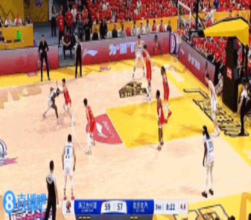 节奏大师!杰曼急起急停晃晕林秉圣命中漂移抛投