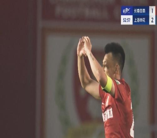 37岁谭龙赛季第9球!赵英杰送助攻,亚泰追回一球12申花