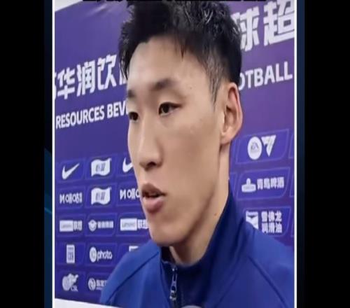 朱辰杰谈进球:高天意的角球罚得特别好,正好落在我的脸上