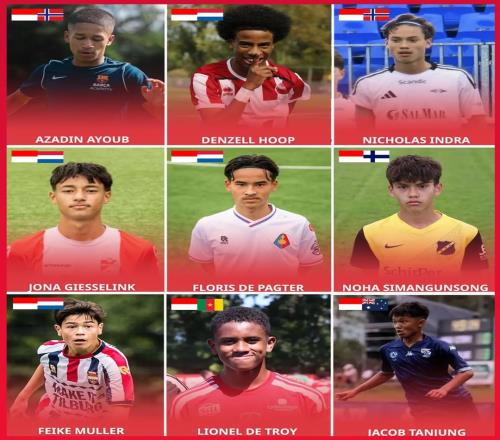 備戰U17世界杯！印尼U17召入多達9名雙國籍球員，全部效力海外