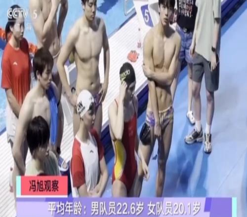 年轻化!史上最年轻中国游泳队出战世锦赛,女队平均年龄20.1岁
