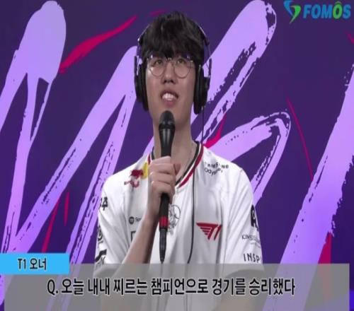 Oner:Faker国际赛200胜有我们的贡献,是我们需要追赶的目标
