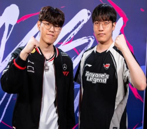 LoL赛事官方发布打野合照:OnervsTarzan