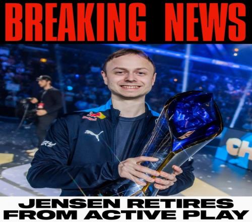 北美法王Jensen正式退役:感谢你们这些年来的支持和回忆