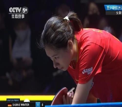 陈熠4-1战胜温特晋级WTT瑞典站四强,将对阵孙颖莎