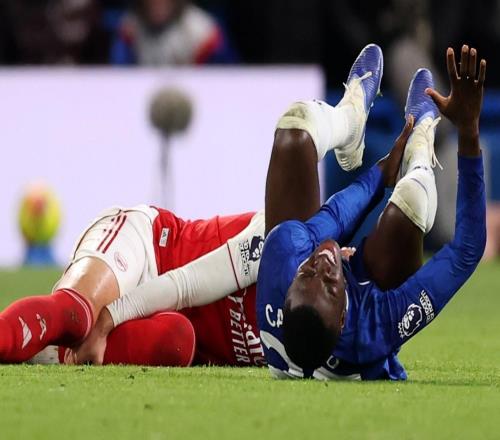 凱塞多被直紅罰下，切爾西本賽季各項(xiàng)賽事已得到6紅