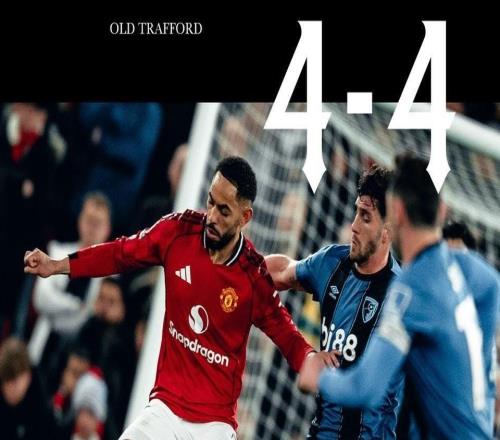 3平2負，曼聯(lián)已連續(xù)5次英超對陣伯恩茅斯不勝