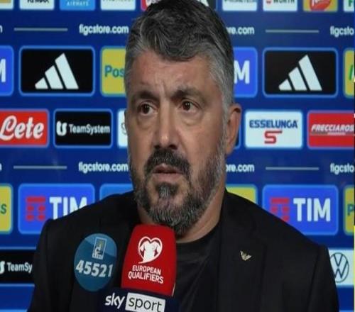 加圖索：哈蘭德在上半場(chǎng)幾乎碰不到球我們會(huì)承擔(dān)責(zé)任