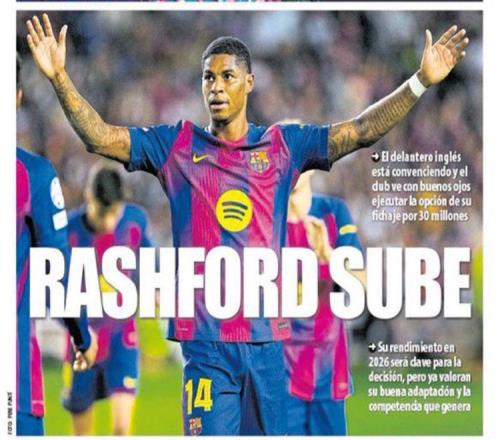 巴薩向拉什福德提出買斷條件！幫助壓價(jià)曼聯(lián)并降薪，承諾加強(qiáng)防守