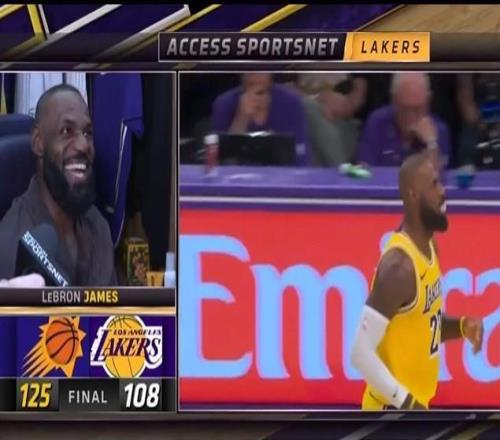 詹姆斯談腳傷：這就是所謂的老了，一晚過去就會(huì)多了些新毛病