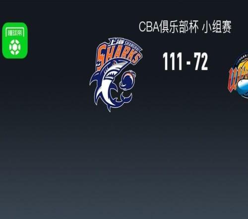 CBA俱樂部杯戰(zhàn)報(bào)：上海11172輕取四川，杜智博23分