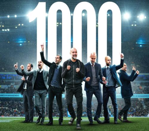 英超23億大戰！瓜迪奧拉迎執教1000場：715勝40冠頂級大師