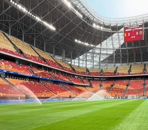 劉建業讚龍興球場：很遺憾球員時期沒在這麽好的球場踢場中超