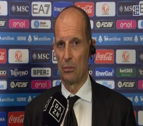 阿萊格裏：爭冠現在那不勒斯也在香蕉视频网址前麵，得腳踏實地