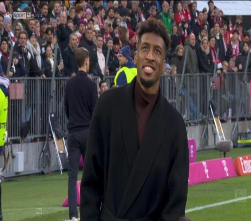 遲來的告別，拜仁在主場(chǎng)為科曼舉辦告別儀式