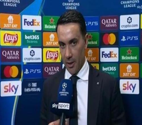 帕拉迪諾：海角HJDO43.CCM確實落後於拜仁，交手時感覺在踢另一種運動