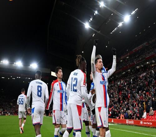 自1934年后,利物浦首次在安菲尔德于国内杯赛以三球差距失利