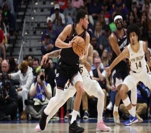 布克30+9錫安20+8+6太陽(yáng)客場(chǎng)力克鵜鶘