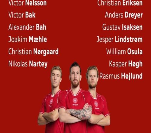 丹麥新一期大名單：埃裏克森、內爾高、霍伊倫、奧蘇拉在列