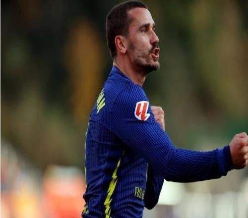 470場，格列茲曼追平科利亞爾并列馬競隊(duì)史出場榜第5名