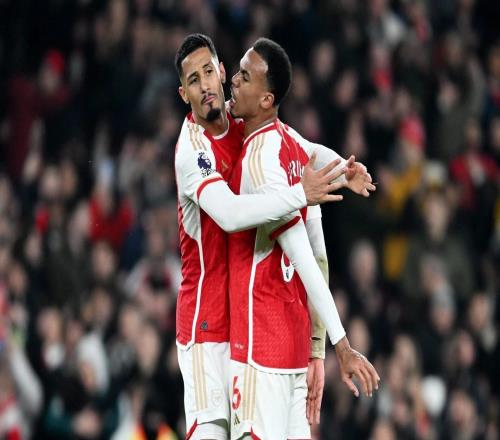 阿森納同時(shí)缺少加布里埃爾和薩利巴，為近162場(chǎng)聯(lián)賽第二次