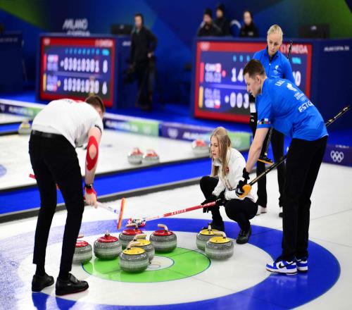 米蘭冬奧賽事揭幕 冰壺混雙率先開打